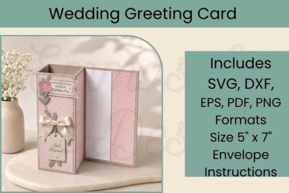 Download Square Column Wedding Card - Card Collection