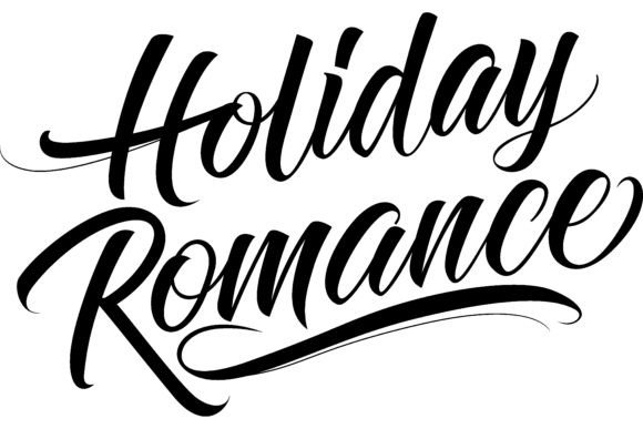 Download Holiday Romance Lettering. Calligraphic - Premium Resources